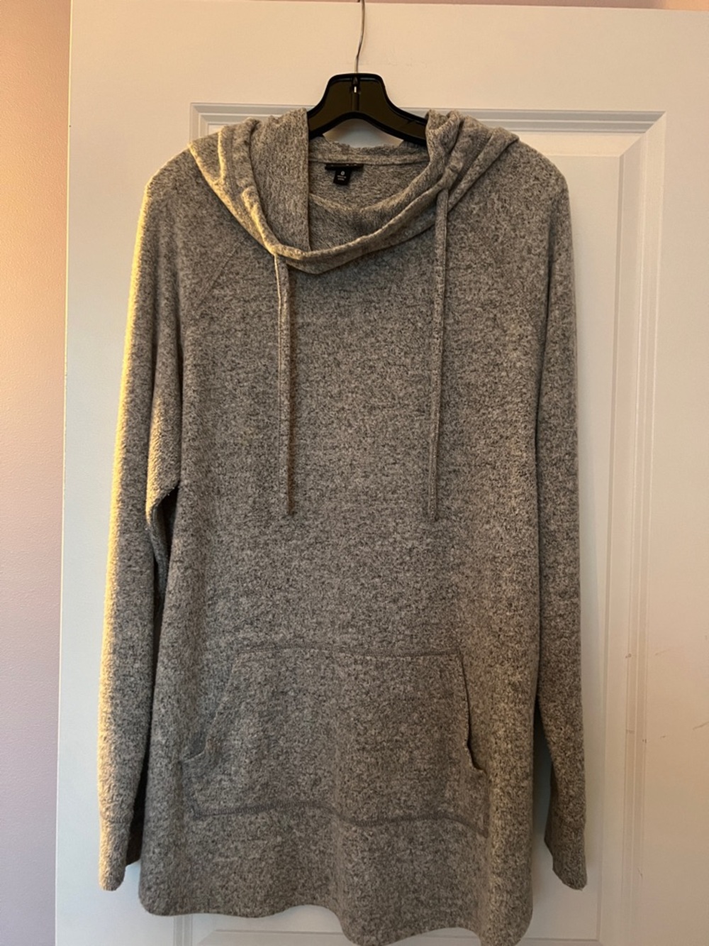 torrid Gray Hooded Cozy Knit Pullover